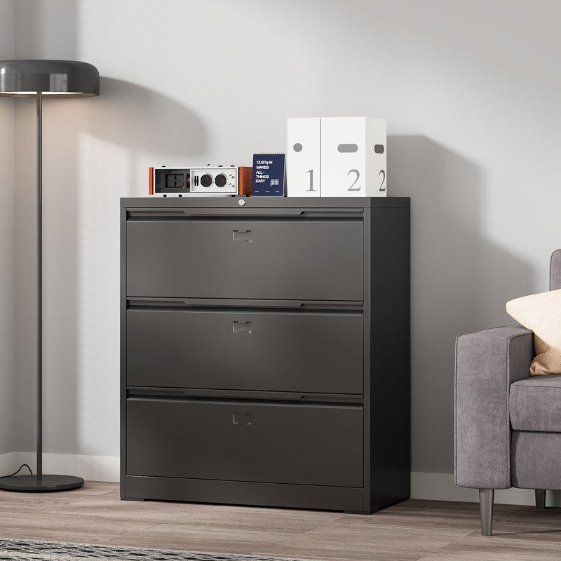 Marged 35.4 " Wide 4 Filing Cabinet