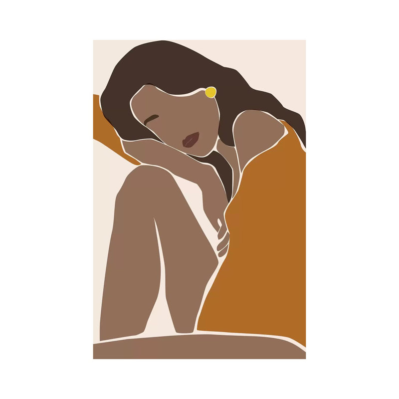 Femme abstraite, H 60 po x l 40po x P 1,5 po
