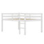 Lit mezzanine en bois avec échelle-1450561991