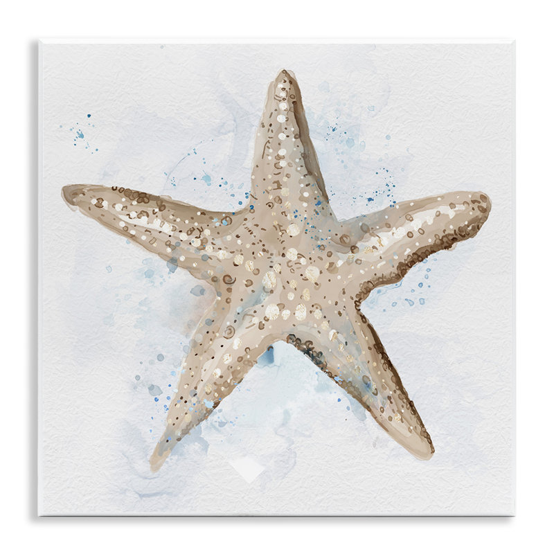 Art mural plaque d'étoiles de mer bulles par Carson Lyons