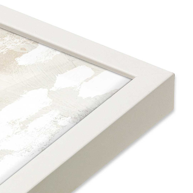 «Ultimate Tally II» par June Erica Vess, reproduction d'art, H 30 po x l 30 po, Blanc