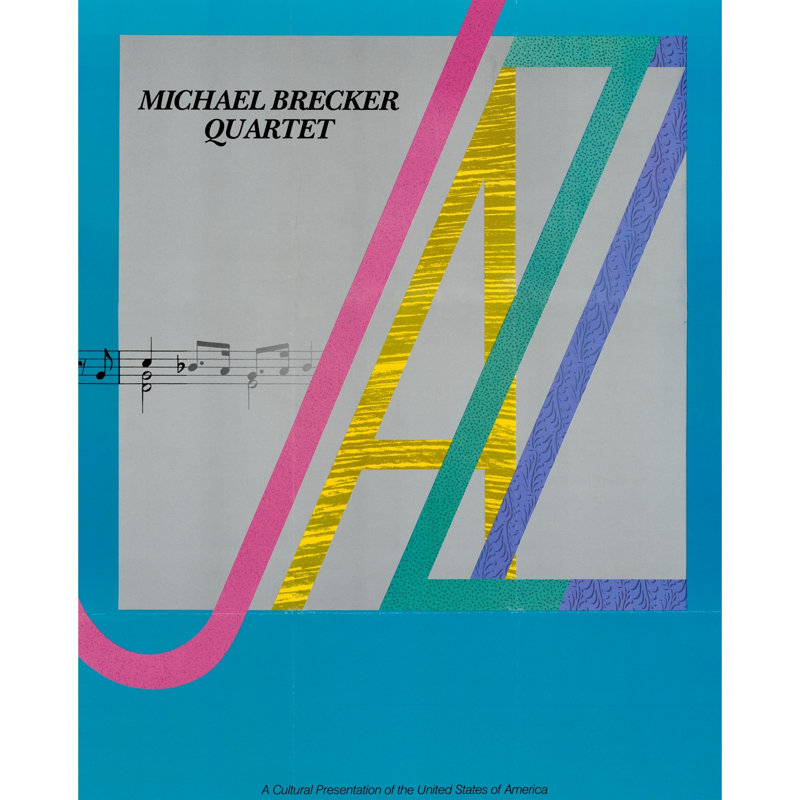 Michael Brecker Quartet, H 31 po x l 26 po