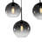7-light Gradient Glass Island Pendant