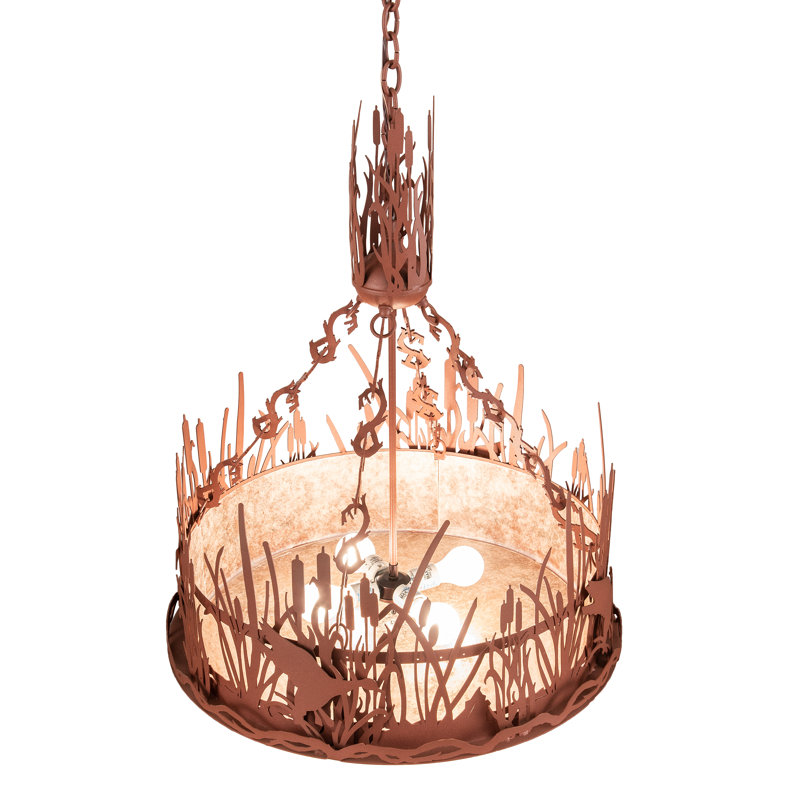 Ducks In Flight 4 - Light Chandelier