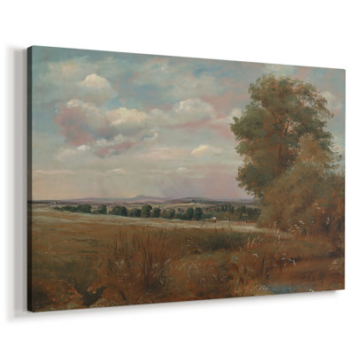Hampstead Heath, Looking Towards Harrow-John Constable-Gallery Wrapped Canvas-1821