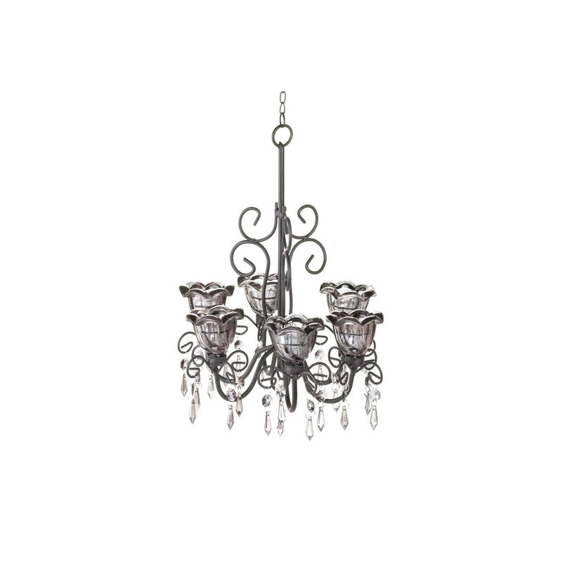 LUSTRE DE FLEURS DE minuit