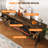 70"W Farmhouse Fireplace Tv Stand With 36" Electric Fireplace,  Wood Entertainment Center for TVs up to 80",  TV Console Table with Drawers & Cabinets-504499686-517527078
