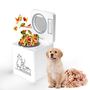 Auto Pet Food Maker – 2.5l All-in-one Food Processor For Dogs & Cats, Silent & Odor-free, Custom Timer, Self-cleaning, Safe Design