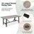 Azur Patio 6 Person Rectangular Dining Set With Sunbrella® Cushions