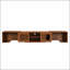 Meuble télé Mid-Century en noyer avec table extensible Morden