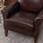 Shalisia 32'' Wide Upholstered Genuine Leather Armchair-697261936