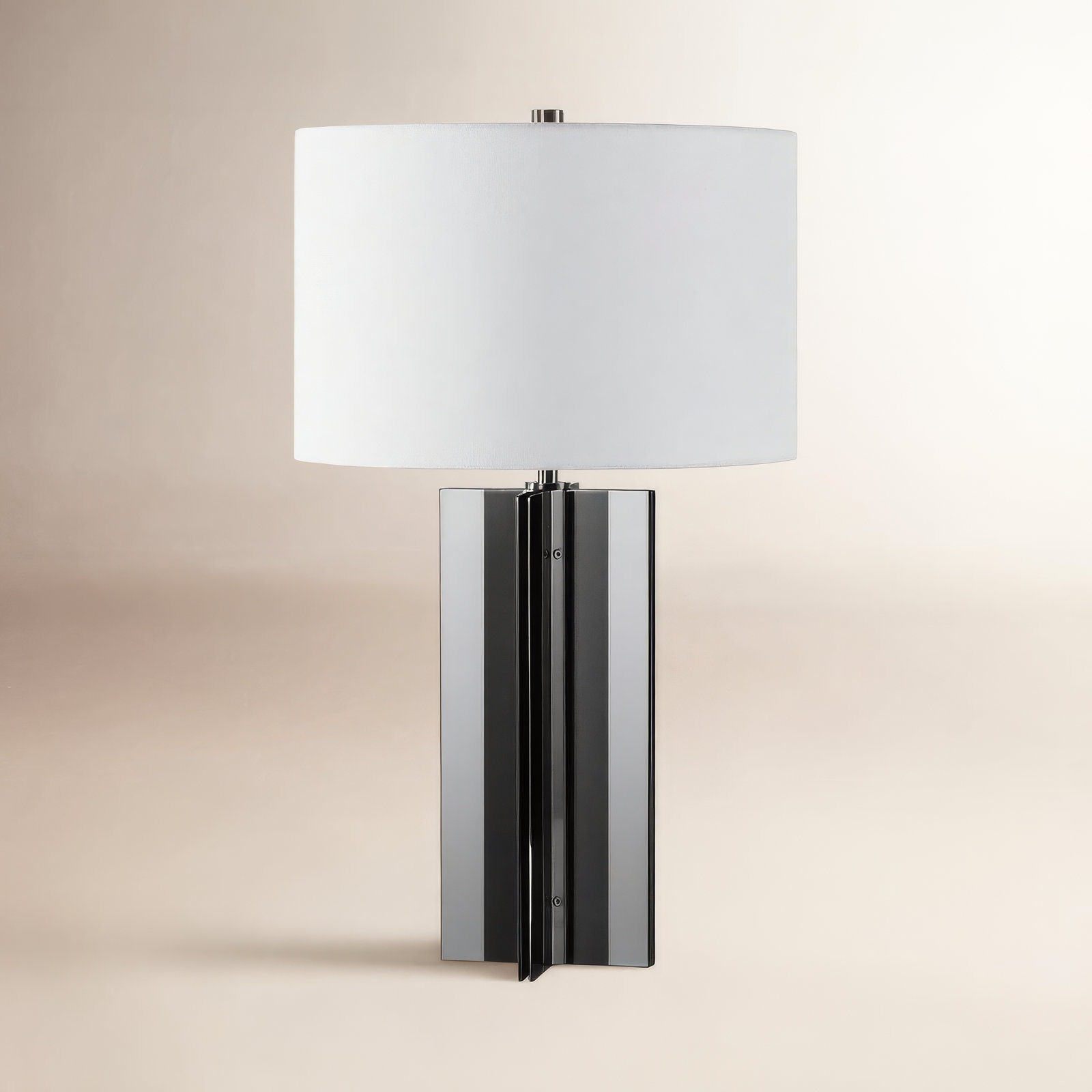 Cityside Table Lamp, Nickel