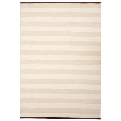 Hopewell Striped Wool Hand Woven Area Rug