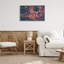 Dicky Forest Leaves, giclée encadrée, design par Gemma Bardot-1937587937-1937587941