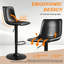 Ensemble de 2 tabourets de bar pivotants Halima Rockel-1896632328-1921953363