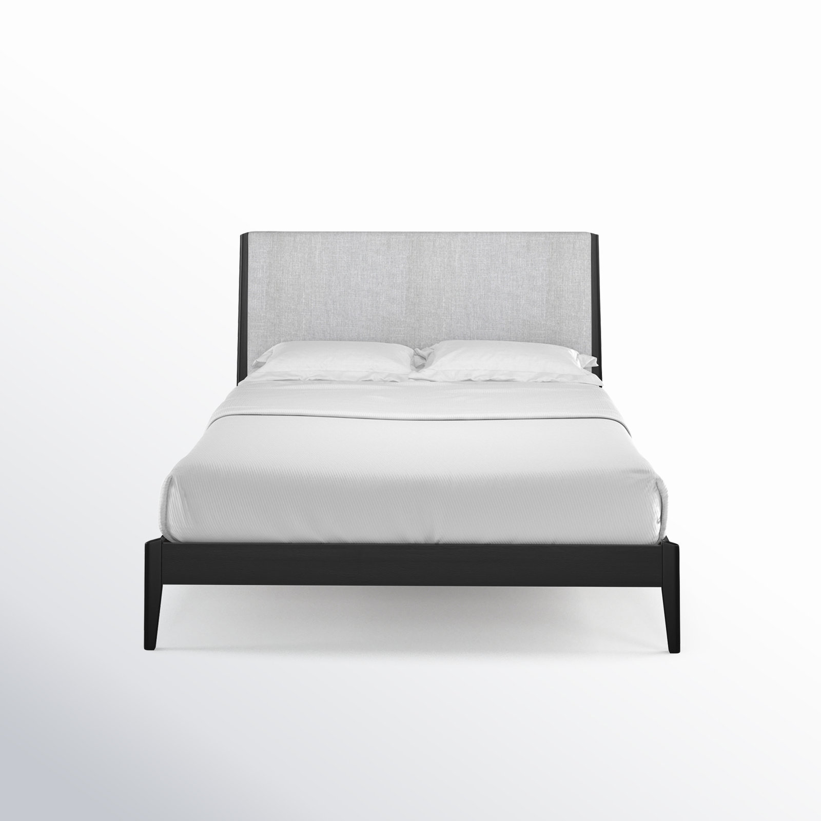 Javi Platform Bed, Black, Full