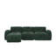 Canapé modulaire touffeté et désossé 110 pièces l 110 po avec repose-pieds mobile-129389357-129389359