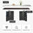 Modern Microlite Rectangular  Dining Table Sets-104850073