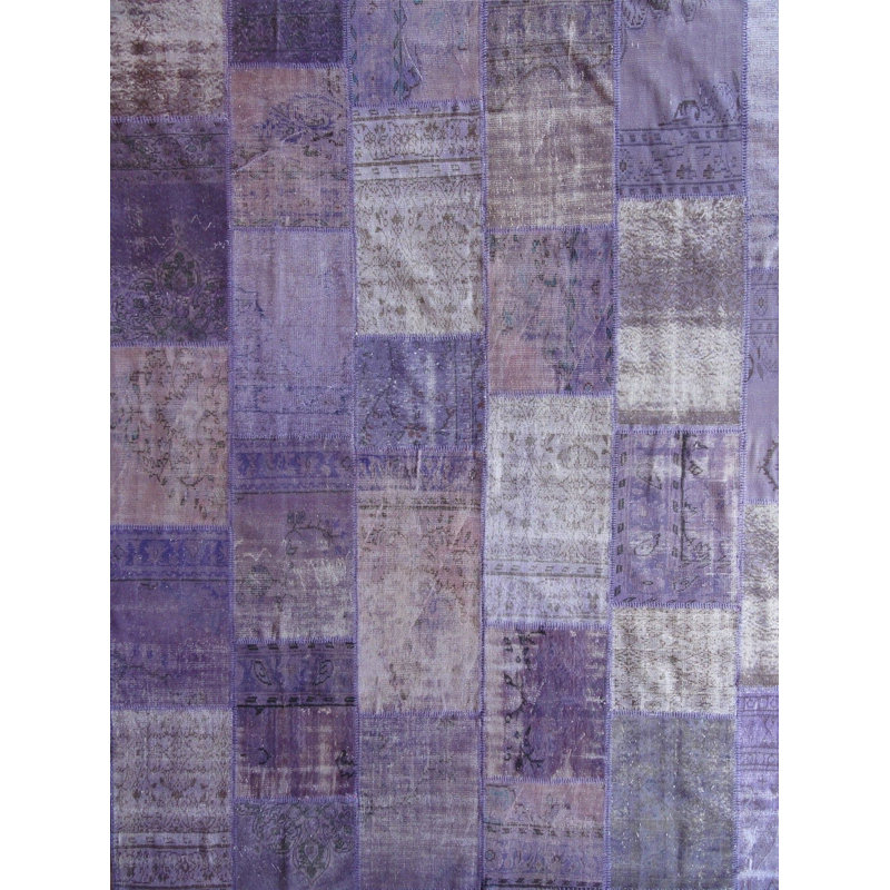 Hand Knotted Patchwork Indoor Rug