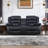 Emryn 3-Piece Modern and Super Soft Vegan Leather Manual Reclining Living Room Set-101782542