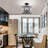 Jineen Semi Flush Mount Drum Ceiling Light