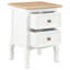 Mccord 35cm W Solid + Manufactured Wood Bedside Table