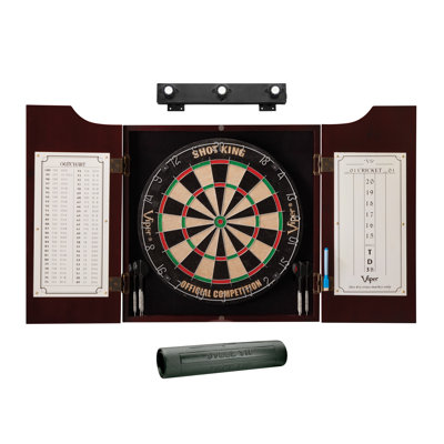 Hudson All-in-One Dart Center Bristle Dartboard