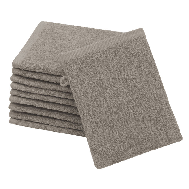 Midweight Washcloth, Muddy