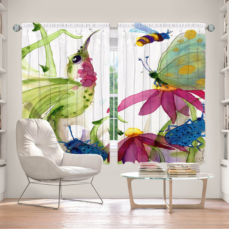 Room Darkening Curtains / Drapes Pair, 40" W x 61" L