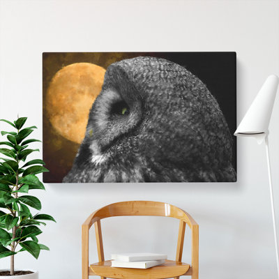 Great Grey Owl Vol.1 - Wrapped Canvas
