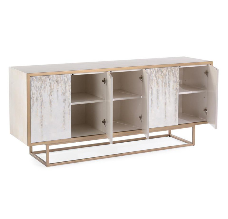 Idle Hill 77'' Solid Wood Sideboard