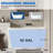47" x 27.6" Standard Rectangular Freestanding Soaking Acrylic Small Bathtub for Small Space without Seat