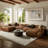 Auren 6-Piece Upholstered Vegan Leather Modular Sofa-107144011