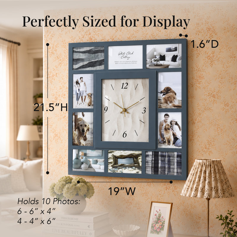 Horloge murale 21 po
