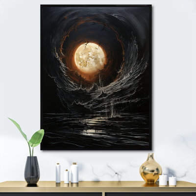 " Moon Ebony Eclipse Silence I "