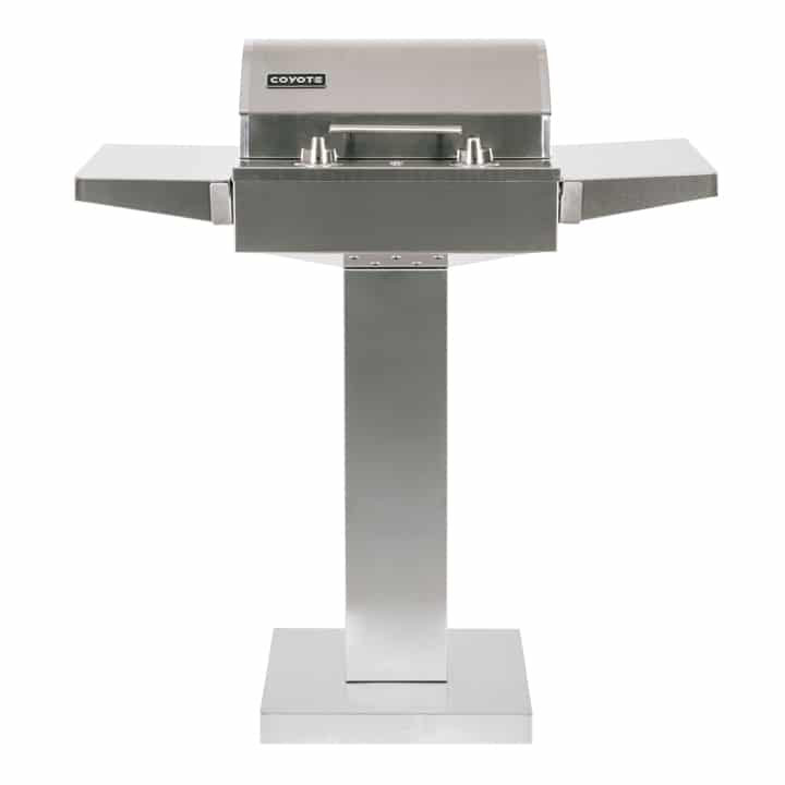 Electric Grill With Pedestal Stand