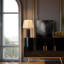 Lampe de table en pierre Rouch