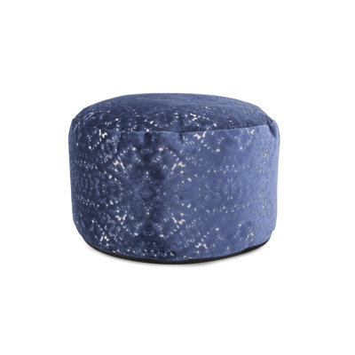 Pouf rond de 22 po de largeur