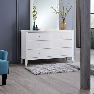 Daniel G1317-D-90 Dresser(Without Mirror) , White