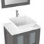  Ensemble de meuble-lavabo simple 24 "avec miroir-27052443