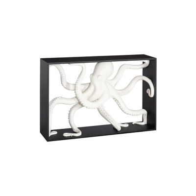 Console Octo, cadre en bois