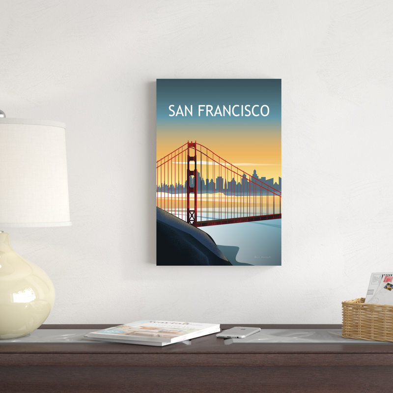 «San Francisco II» par Omar Escalante, impression sur toile tendue, H 18 po x l 12 po