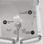 Baignoire de trempage à accès direct au drain 53 "x 27" aubergine avec jets de massage en blanc brillant Auouge, ensemble de robinets, bonde, barres d'appui, oreiller inclus-115963958