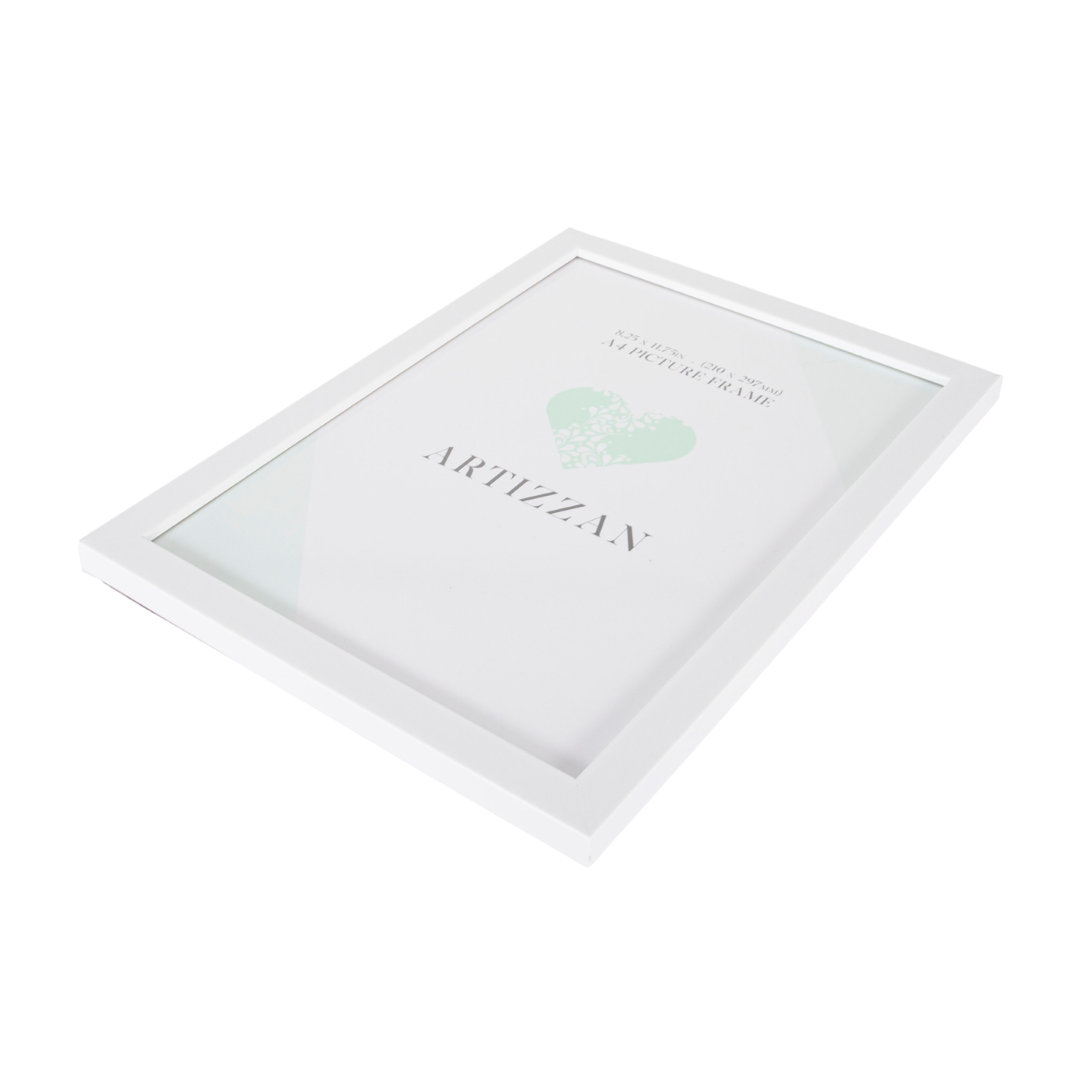 Modern and Stylish Wood Effect Plastic Frame for Wall Hanging