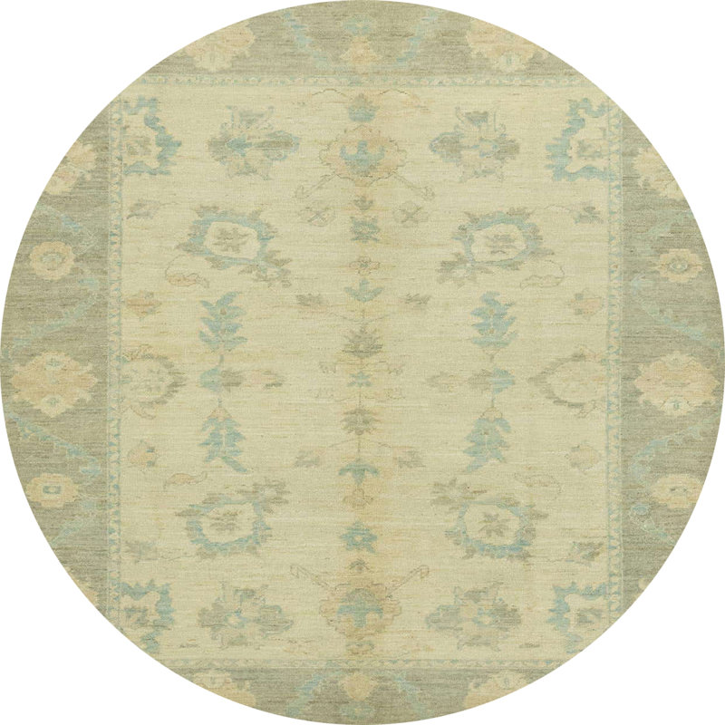Abstract Indoor Rug, Round 3'