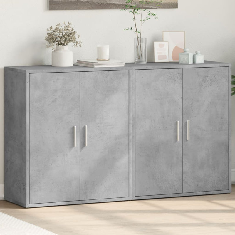 Oland 60cm Sideboard, Concrete Grey