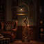 33.5cm H Metal Lamp Shade ( Clip On ) in Black-2881193