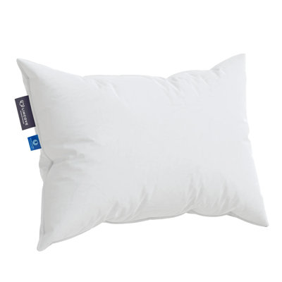 Premium White Goose Down Pillow - 700 Fill Power - Double Stitched With German Piping - Medium - Standard