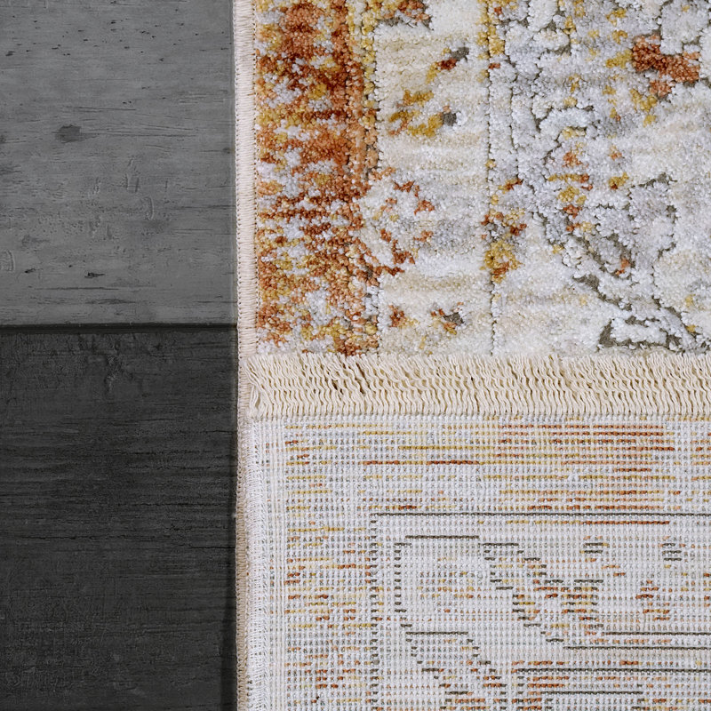 Abstract Indoor Rug, Rectangle 7.1' x 10.1'