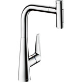 hansgrohe Talis Select S HighArc Kitchen Faucet, 2-Spray Pull-Out, 1.75 GPM